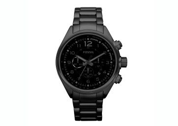 Watch strap Fossil CH2803 Stainless steel Black 22mm